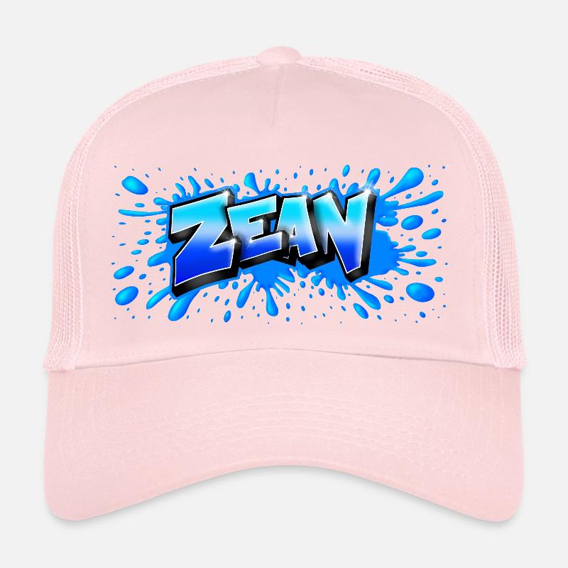 ZEAN GRAFFITI NAME PRINTABLE Trucker Cap