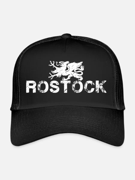 Rostock - Trucker Cap - Schwarz/Schwarz
