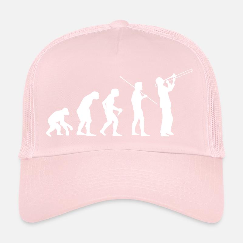Posaune Blasmusik Posaunenspieler Evolution Trucker Cap
