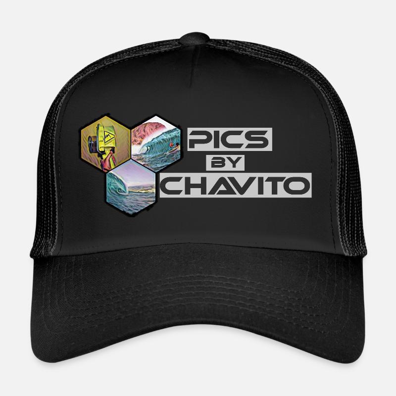 picsbychavito hexagonos Trucker Cap