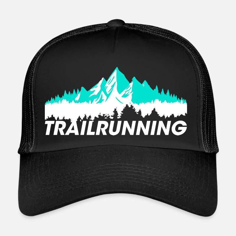 trailrunning mountains Casquette trucker 