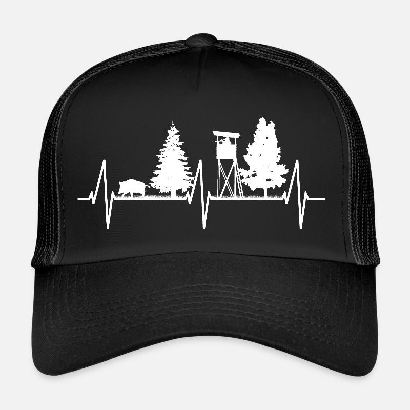 Hunting for wild boar Trucker Cap
