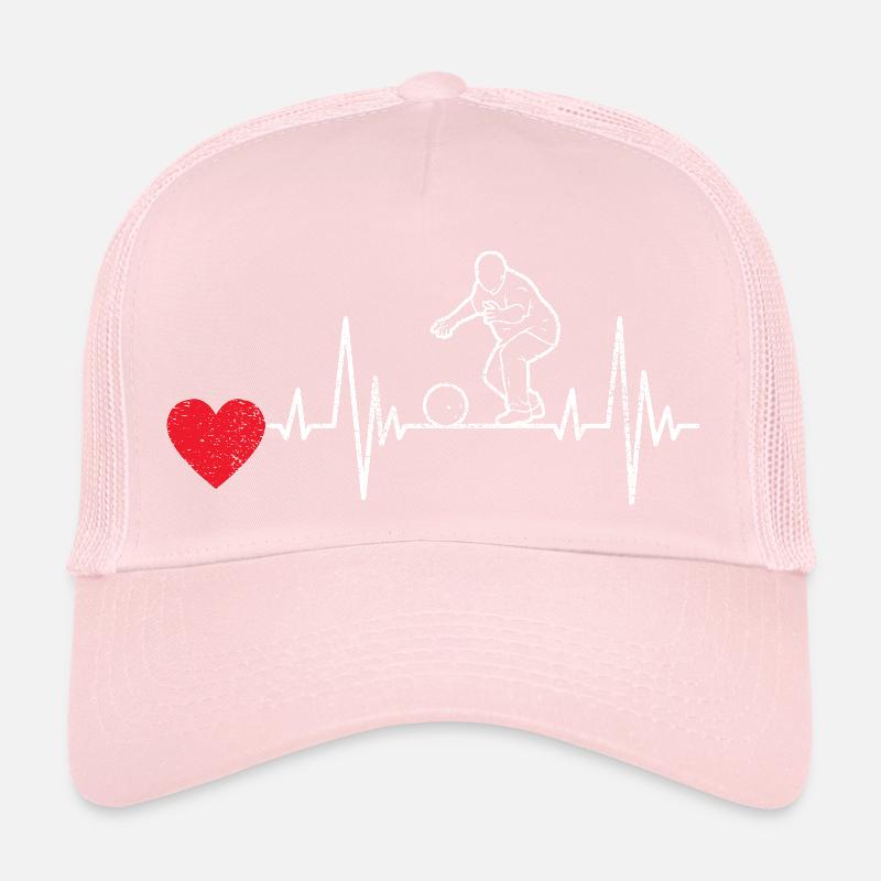 Bowling Bowling Cone Bowler Cadeau Bowling Boule de Bowling Casquette trucker 