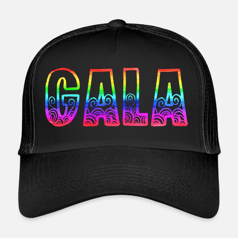 gala rs arc-en-ciel Casquette trucker 