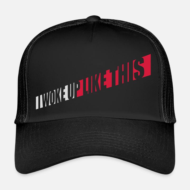 Je me suis réveillé comme ça Casquette trucker 
