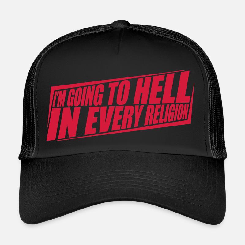 En allant en enfer Casquette trucker 