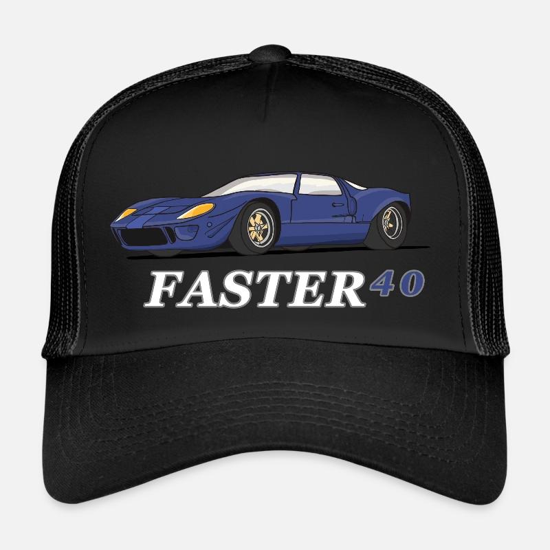Voiture course Casquette trucker 