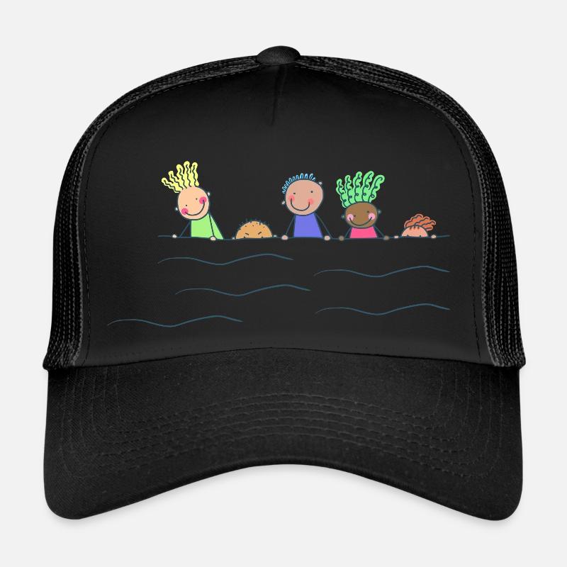 Neugierde der Kinder Trucker Cap
