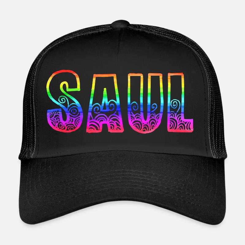 Saul R's Rainbow Trucker Cap