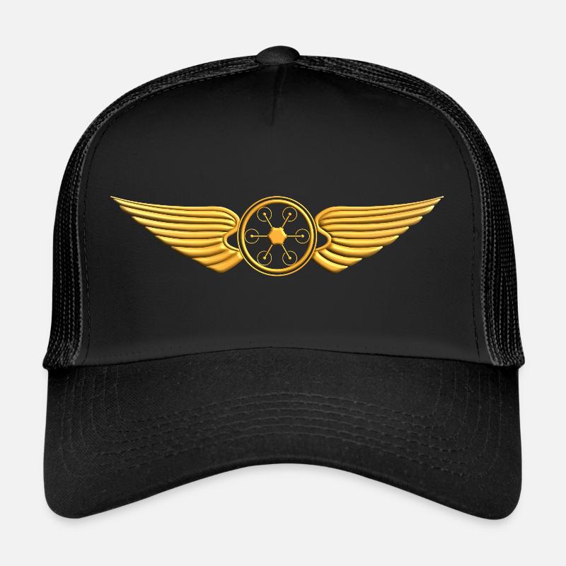 Drone Pilot - Trucker Cap - black/black