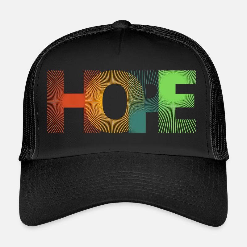 HOPE | HOPE | Print - Trucker Cap - black/black