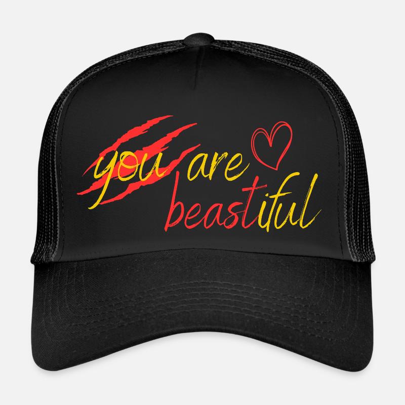 Bête ou beauté? Casquette trucker 