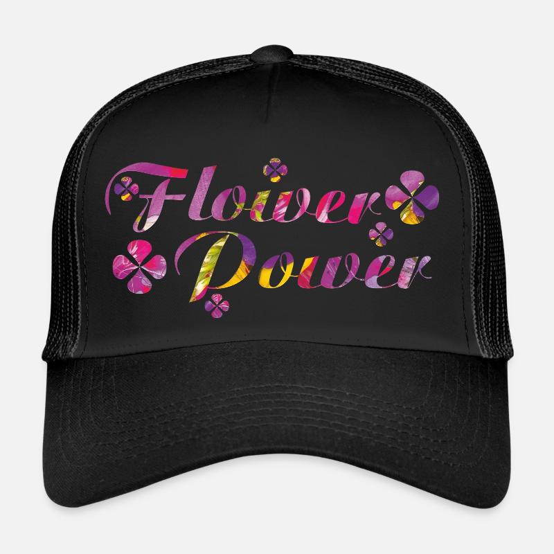Flower Power Trucker Cap