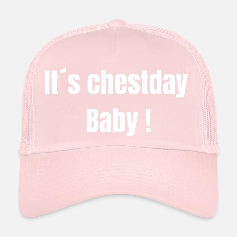 C’est le jour de poitrine Bébé 1 Casquette trucker 
