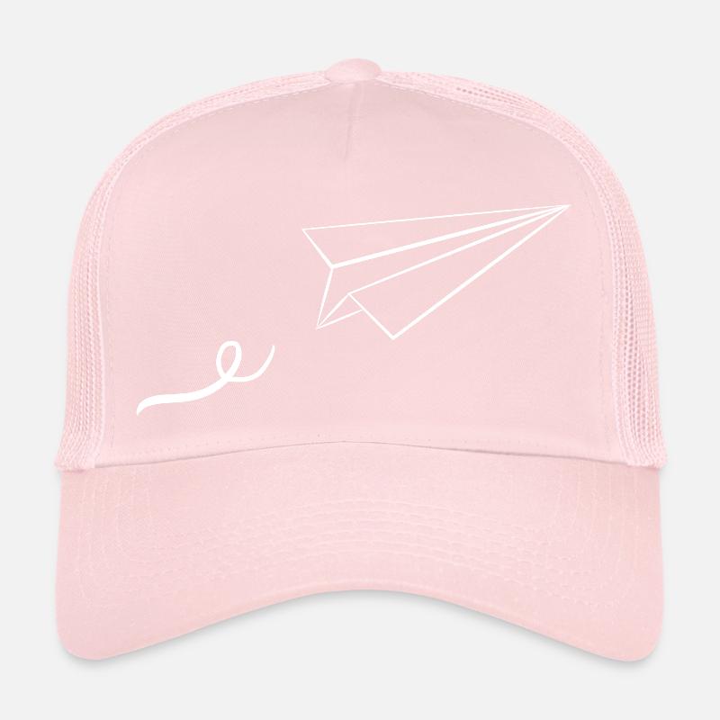 Avion en papier Casquette trucker 