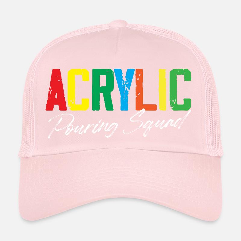 Équipe de coulée d’acrylique Casquette trucker 