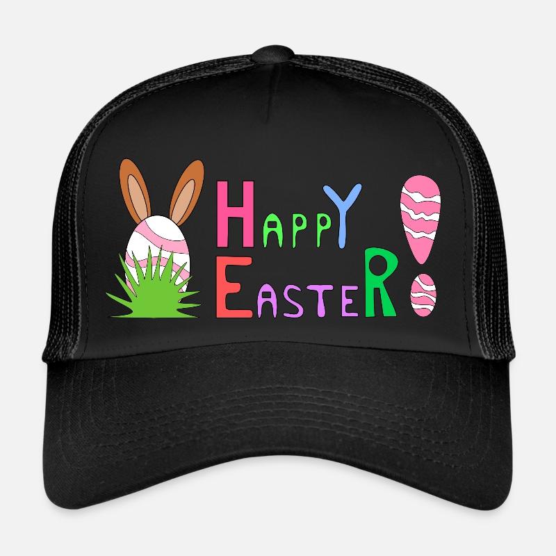 Happy Easter Trucker Cap