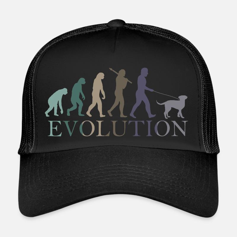 L’ÉVOLUTION DU CHIEN Casquette trucker 