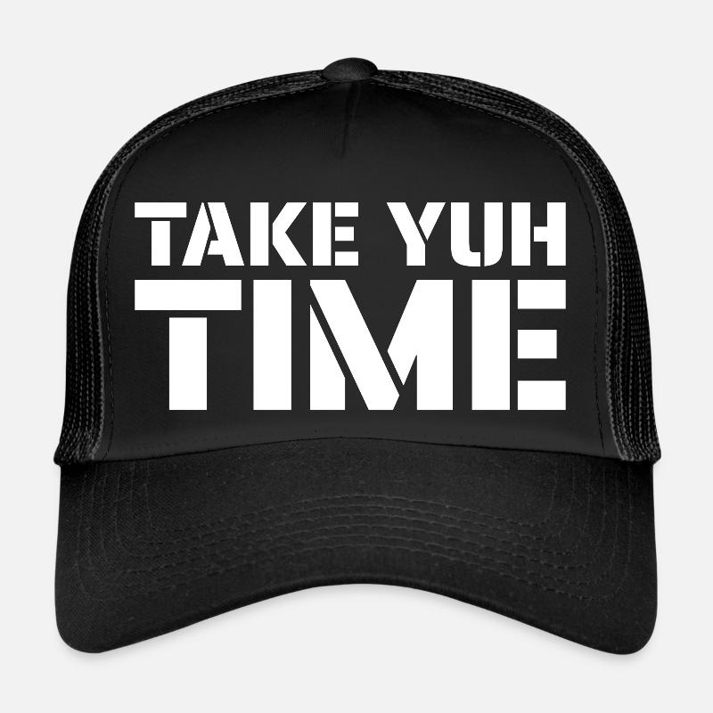 Jamaica Design - Prenez votre temps Casquette trucker 