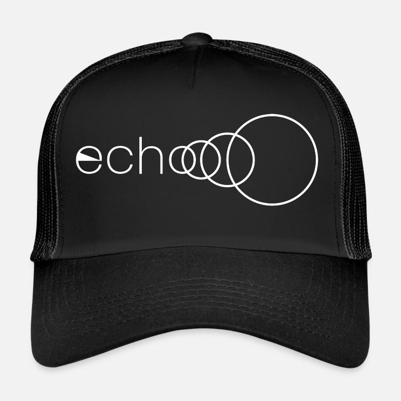 Weißes Echo-Logo Trucker Cap