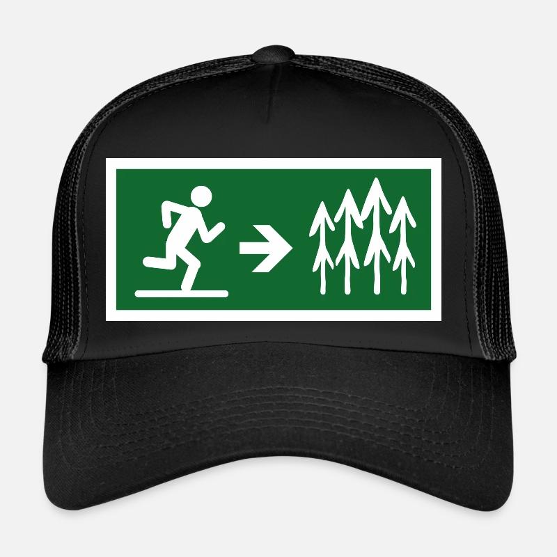 exit to the forest Trucker Cap