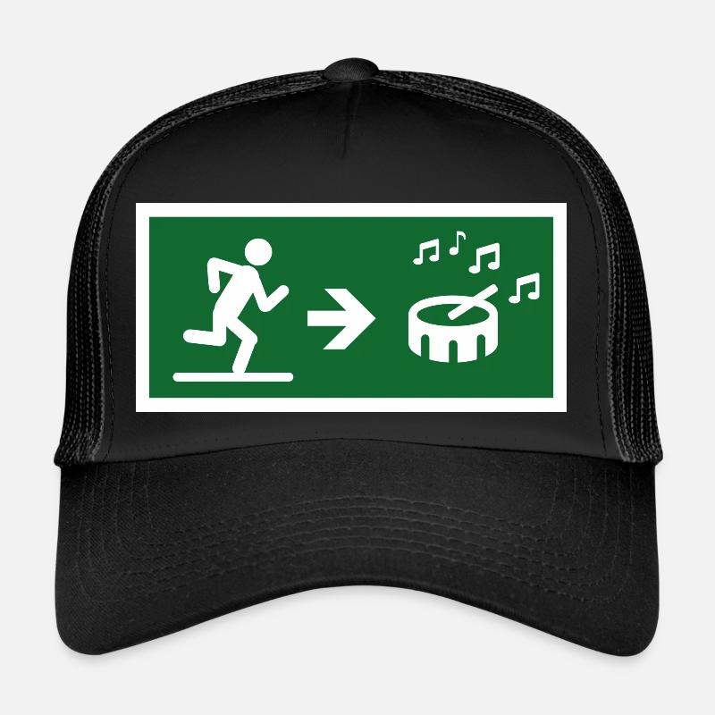 Ausstieg zum Drum-Sound Trucker Cap