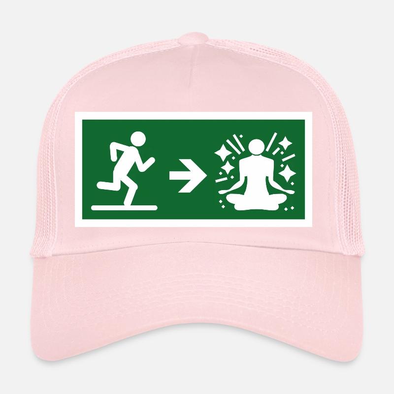 Sortir pour méditer Casquette trucker 