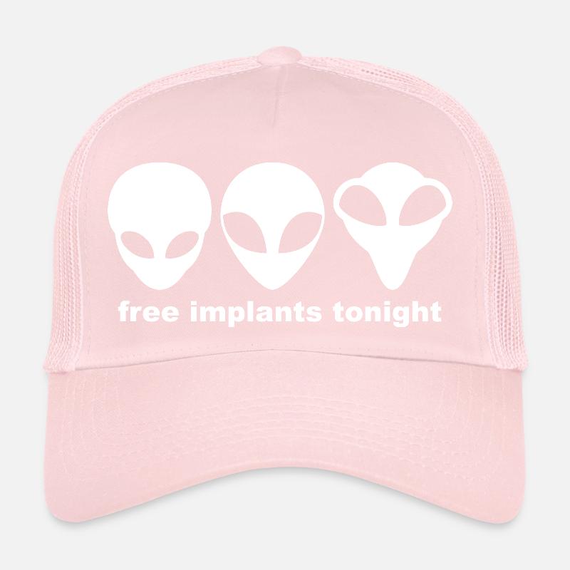 Alien Invaders Free Implants ce soir Casquette trucker 