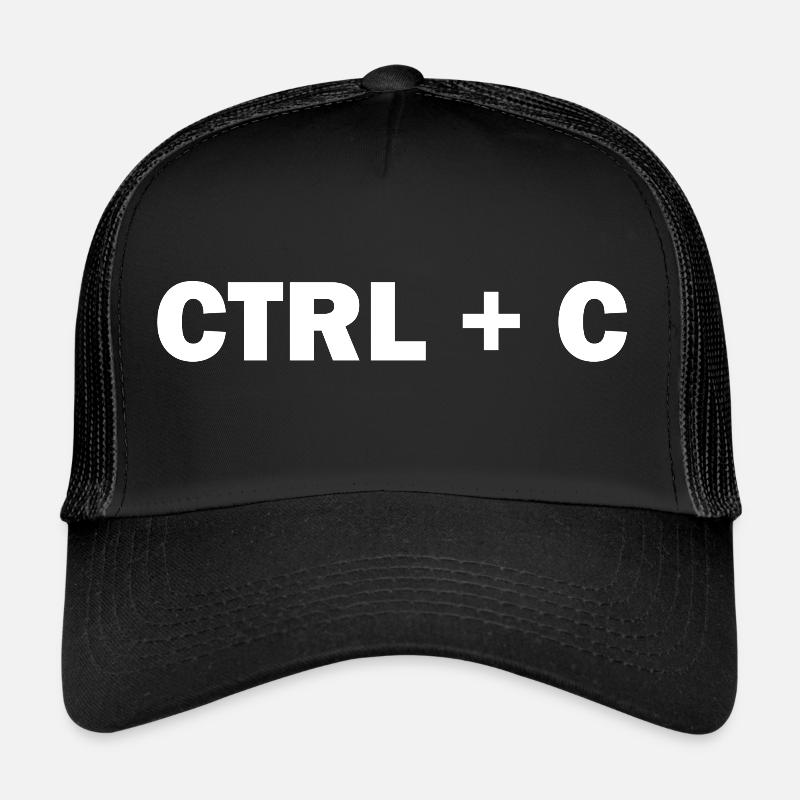 CTRL+C Trucker Cap