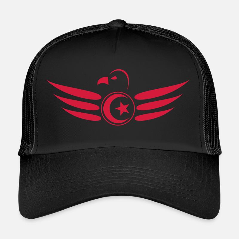 Tunisia Eagle - Trucker Cap - black/black