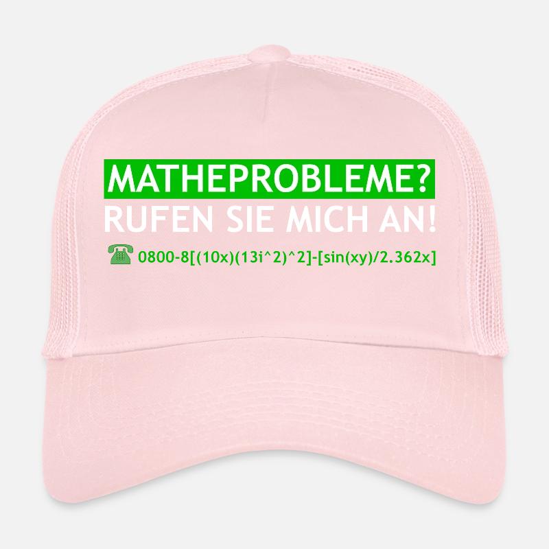 Math Math Math Teacher Cadeau Algèbre Casquette trucker 