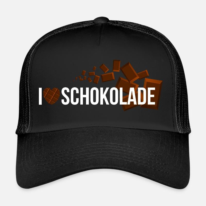 J’adore le chocolat Casquette trucker 