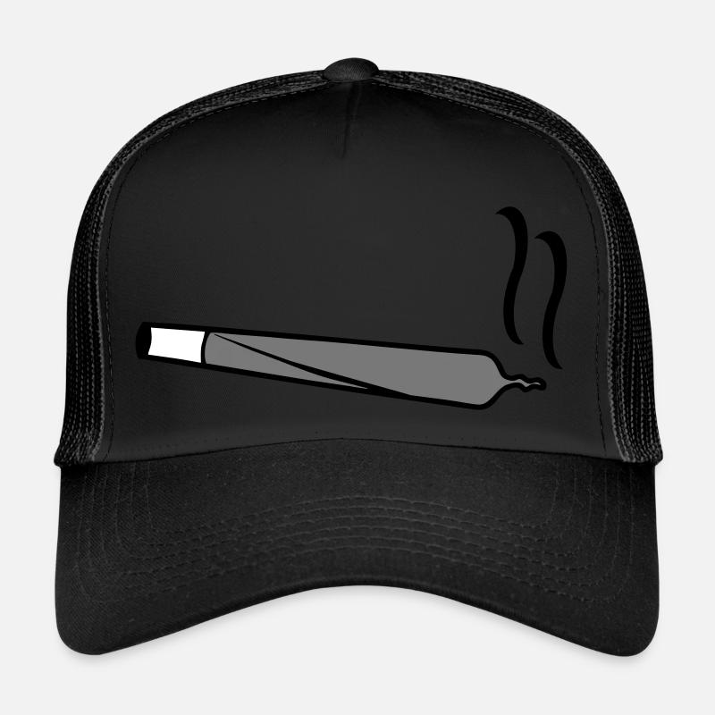joint cannabis Casquette trucker 