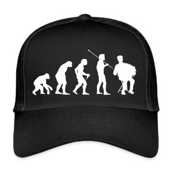 Accordion Evolution Accordion Accordion Player - Trucker Cap - black/black - Front