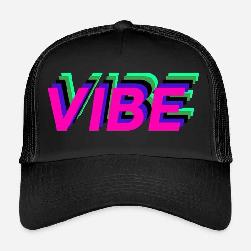 Vibe - Trucker Cap - Schwarz/Schwarz