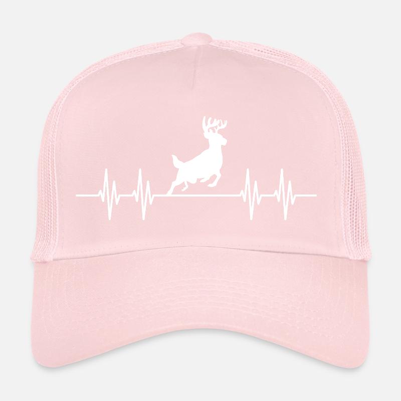 herzschlag hirsch Trucker Cap