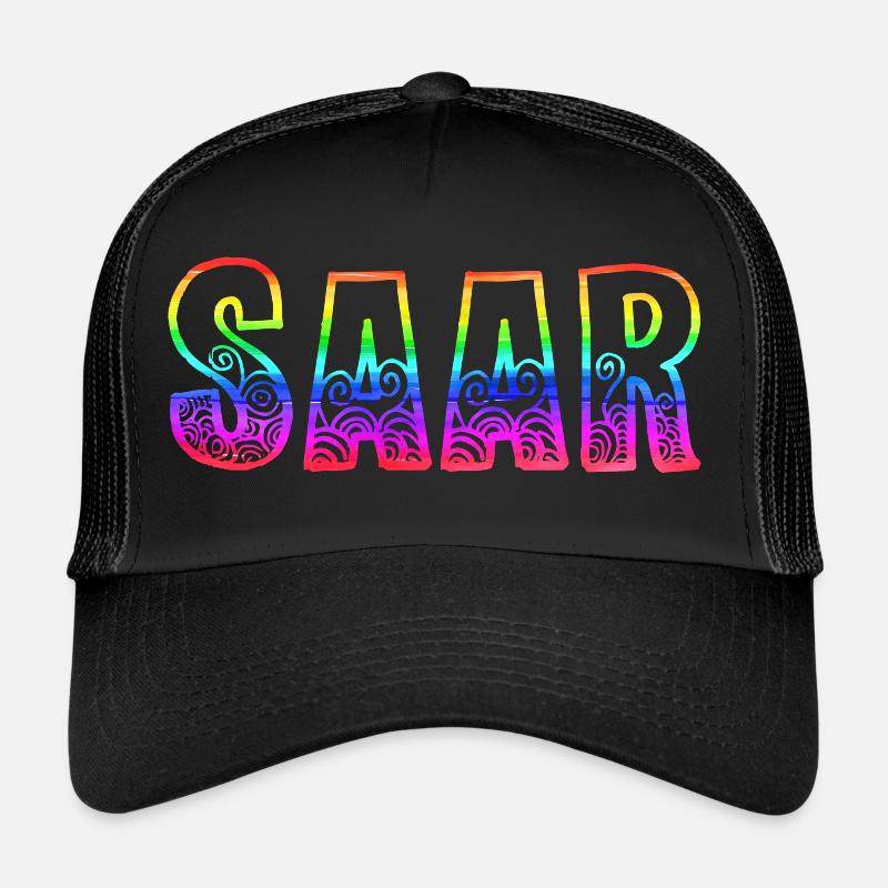 saar rs arc-en-ciel Casquette trucker 