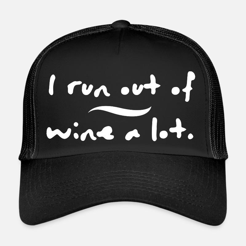 drôle je manque de vin, beaucoup Casquette trucker 