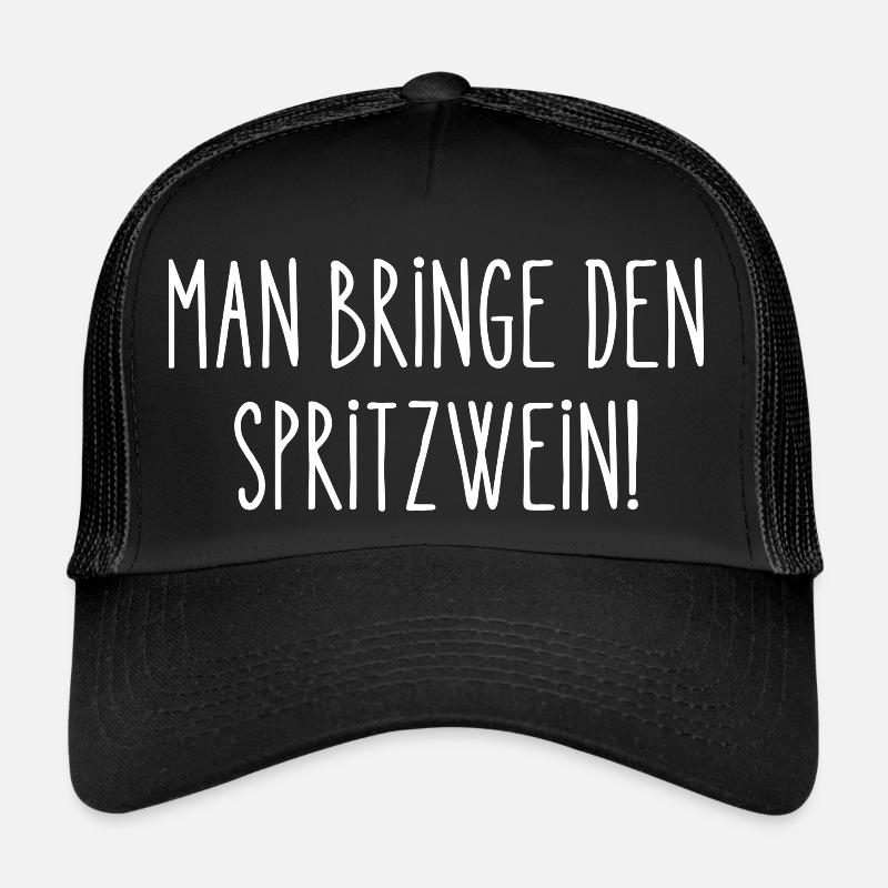 Man bringe den Spritzwein - legendäres Häupl Zitat Trucker Cap