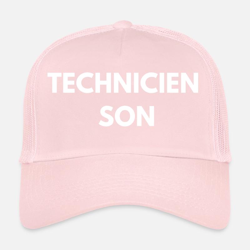 T-shirt Technicien Son Casquette trucker 