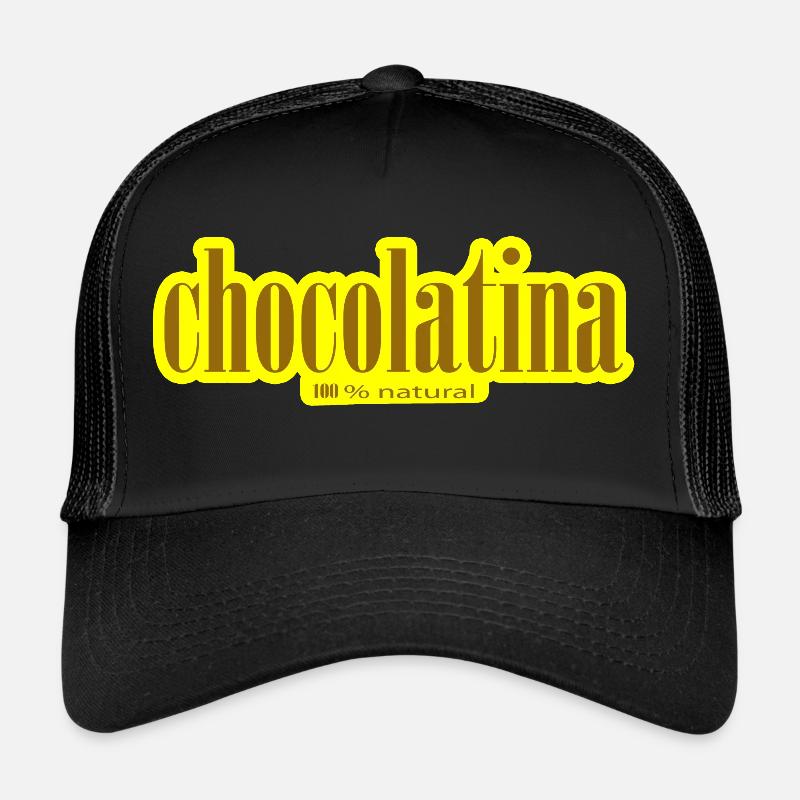 Barre chocolatée Casquette trucker 