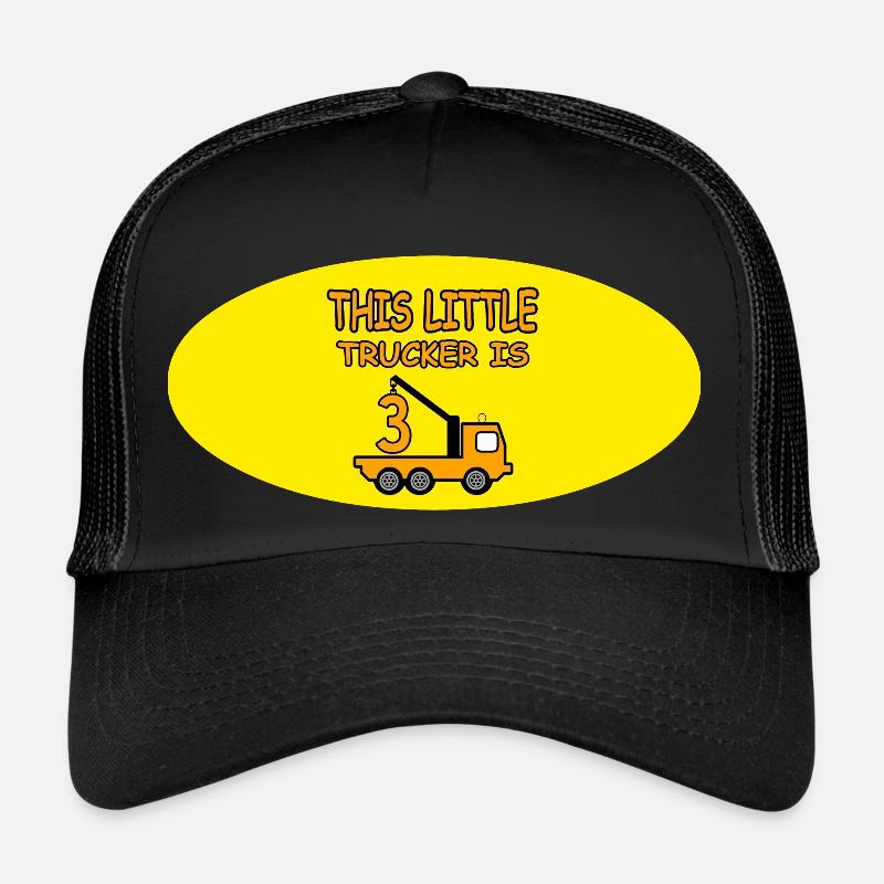 Truck - Trucker Cap - Schwarz/Schwarz