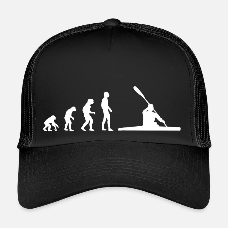 Canoe Evolution white - Trucker Cap - black/black