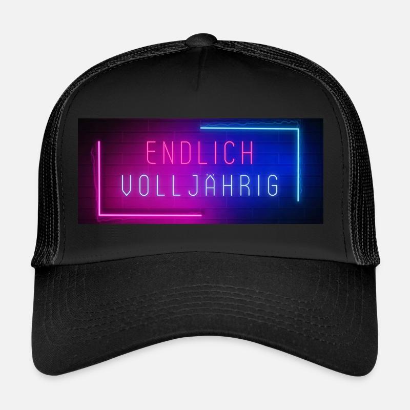 Endlich 18 volljährig 5 Trucker Cap