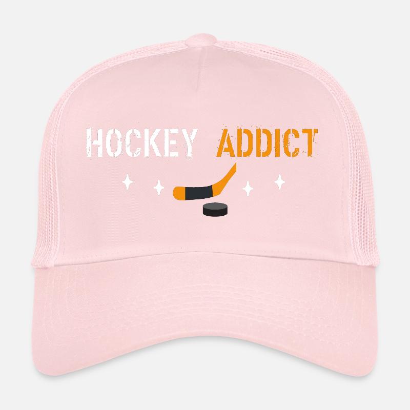 Eishockey-Süchtiger Trucker Cap