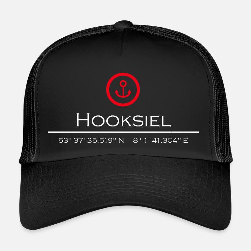 Hooksiel roter Anker Trucker Cap
