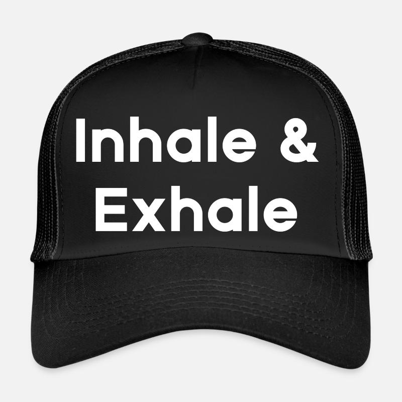 lustige sprüche - Trucker Cap - Schwarz/Schwarz