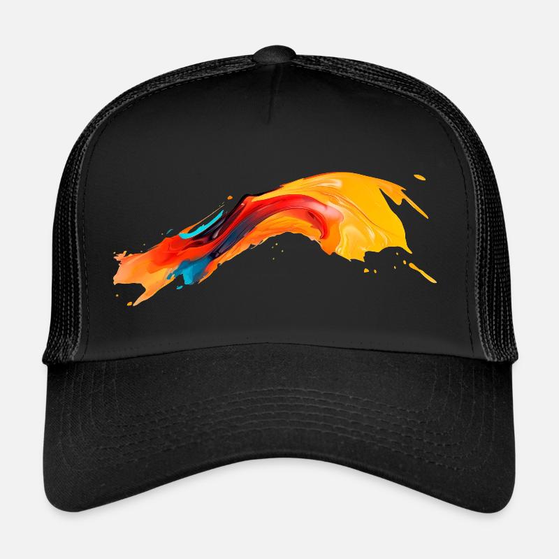 Trace de peinture Casquette trucker 