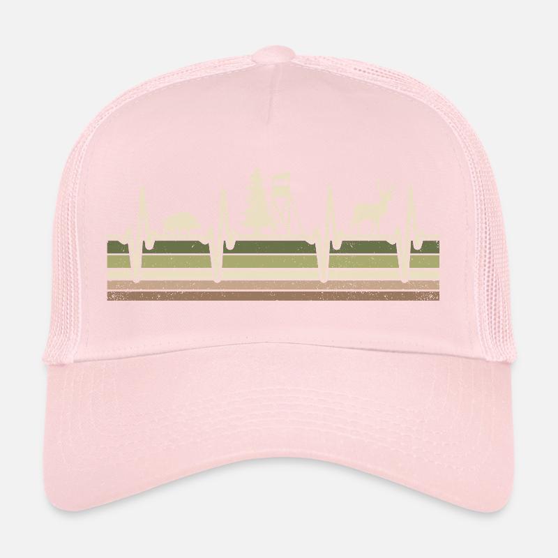 Jagd Herzschlag Jäger Förster Jagdschein Rotwild Trucker Cap