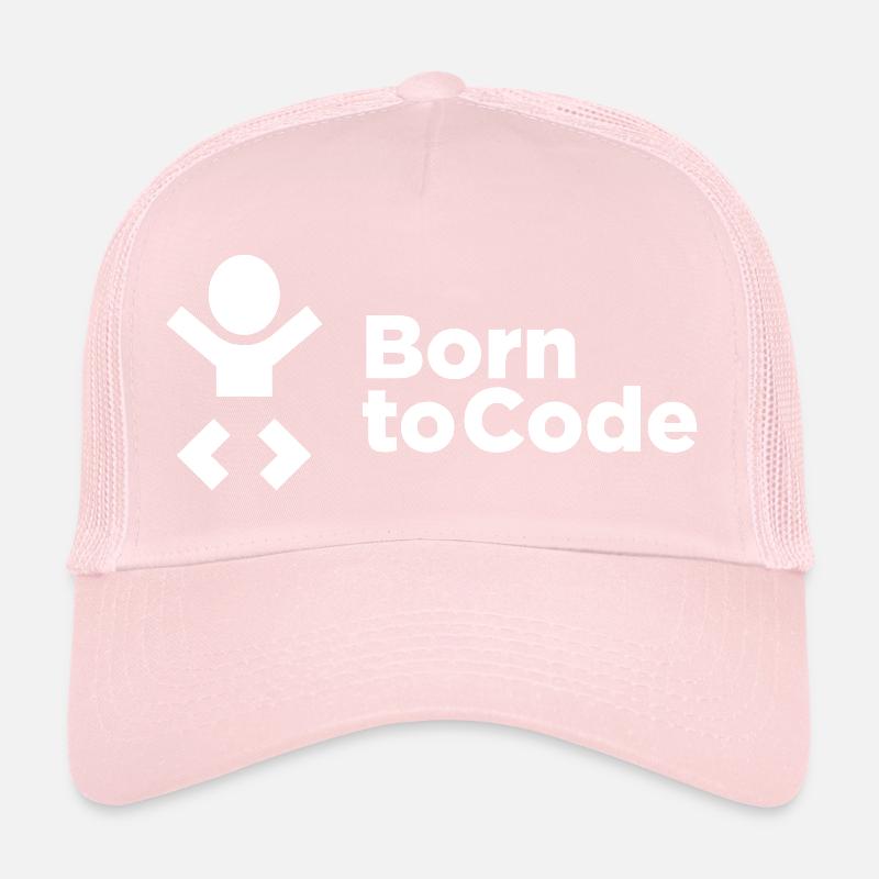 Né pour coder Casquette trucker 